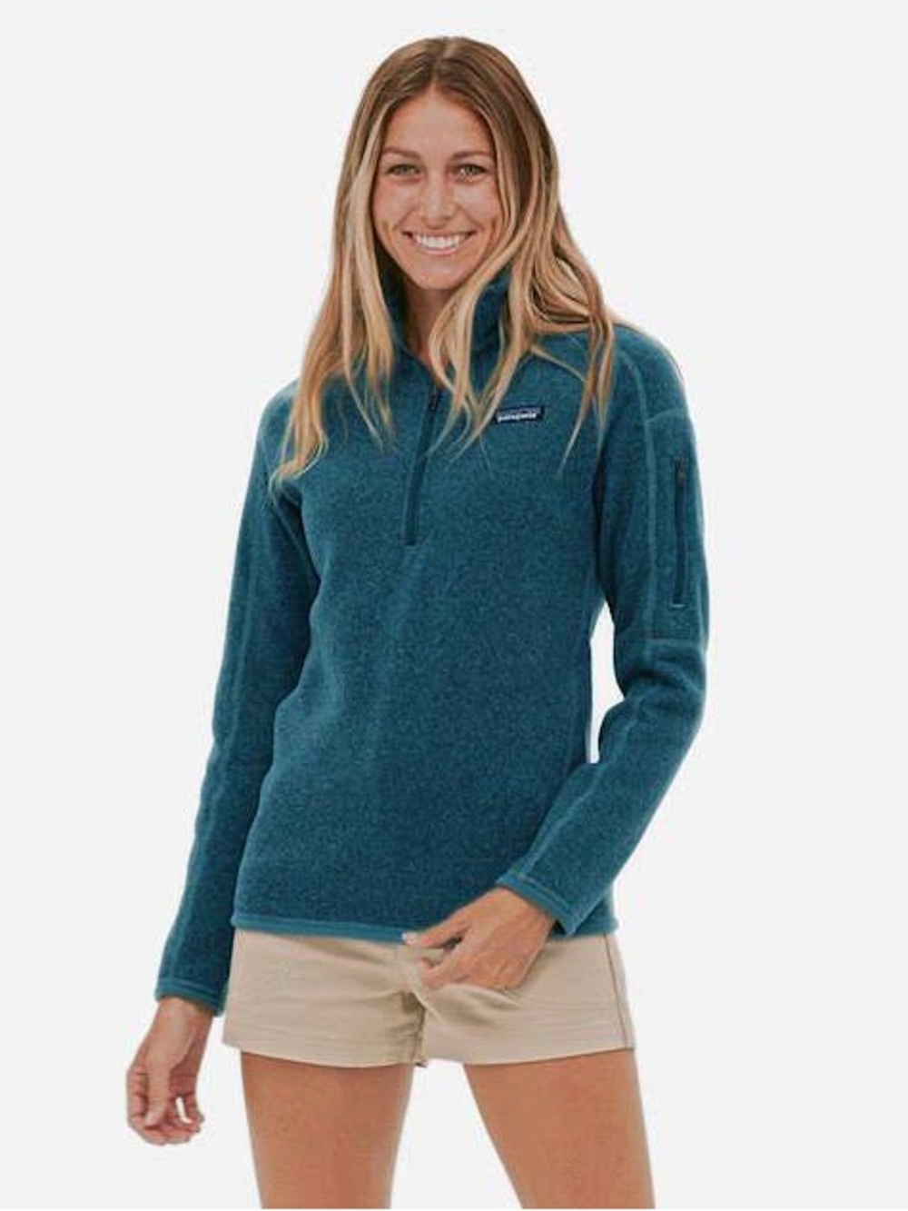 Patagonia Women's Better Sweater® 1/4-Zip - Dark Borealis Green